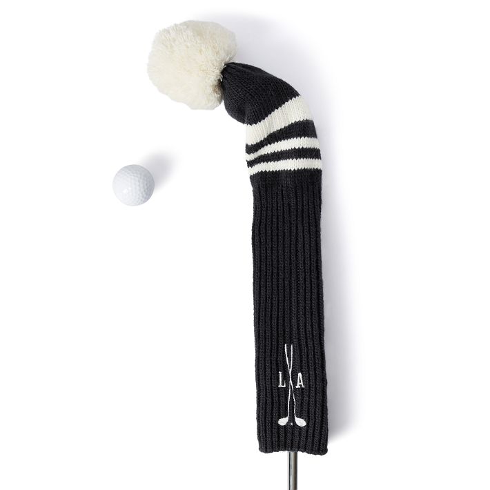 DIMPLE Golf Beige Knit Driver Cover main image 0