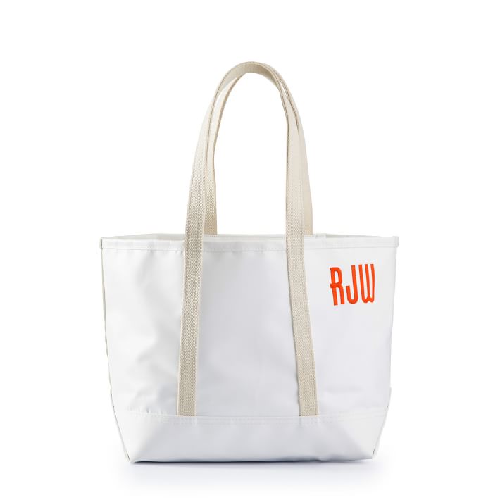 Mark & Graham x Steele Waterproof Monogrammed Beach Bag