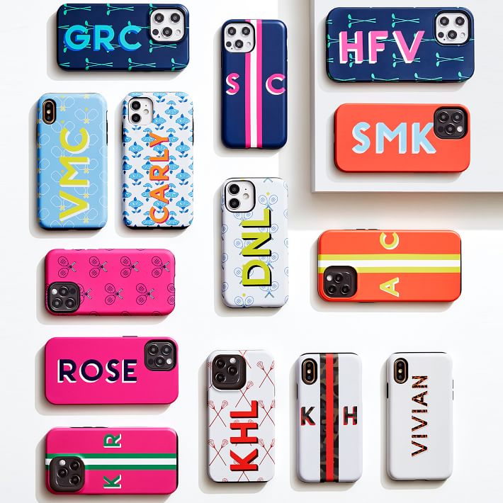 Personalized Striped Phone Case