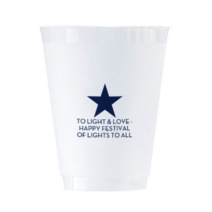 Personalized Frosted Graduation Party Cup Favors