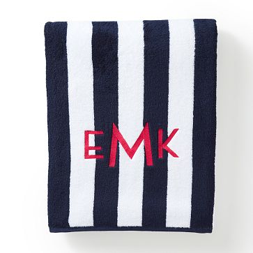 Cabana Stripe Beach Towel | Mark and Graham