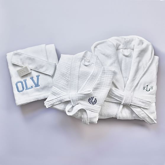 Monogrammed bath wrap new arrivals