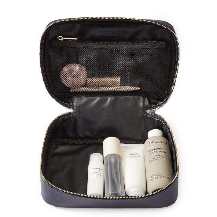 Women’s Delfos Leather Cosmetic Case with Strap