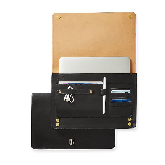 Essential Leather Laptop Envelope Mark and Graham