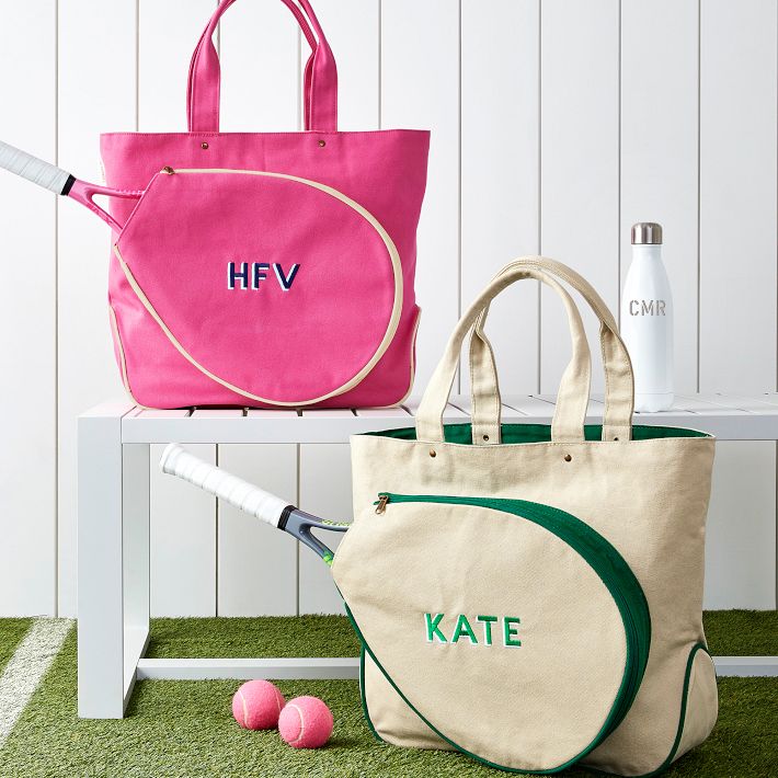 Monogrammed Embroidered Football Circle Canvas Large Boat Tote