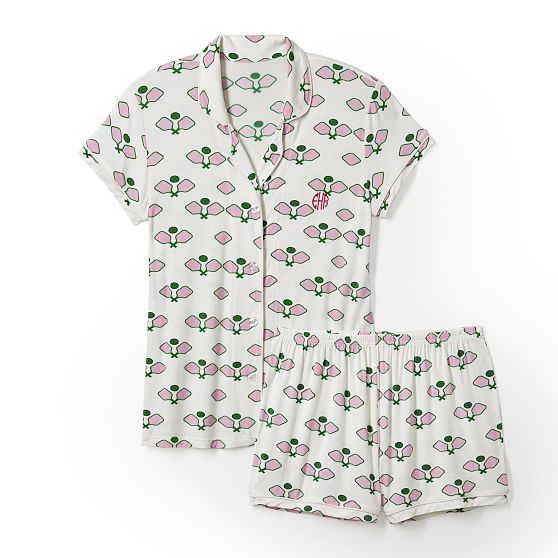 Python Monogram Pajama Shorts - Ready-to-Wear 1ABGA2