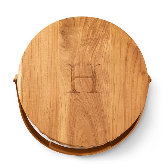 Round Wicker Picnic Basket Mark and Graham