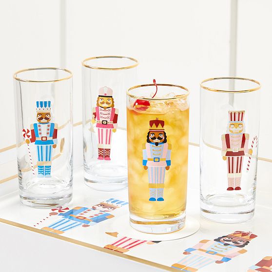 Hoot - Owl Assortment - High Ball Glasses - Set of 4