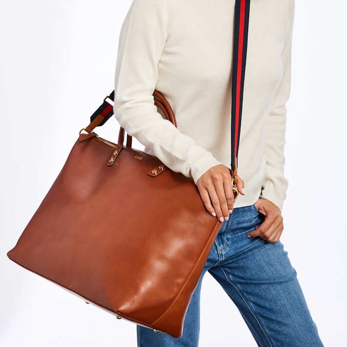 Essential Leather Weekender | Mark and Graham