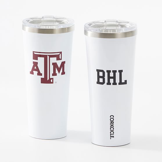 Collegiate Stainless Steel Tumbler and Bag Tag Set