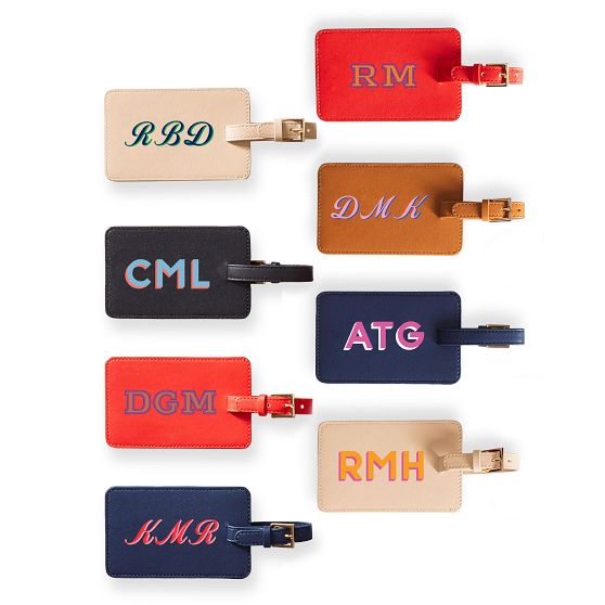 Vegan luggage tag sale