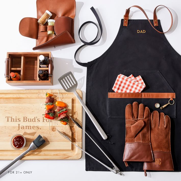 Budweiser Waxed Canvas and Leather Apron