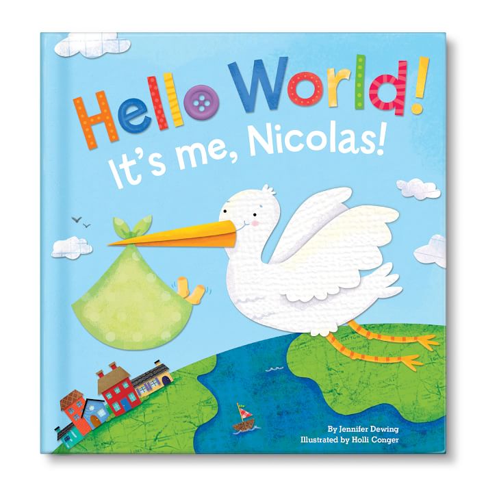 Hello World Personalized Children's Book, Bo