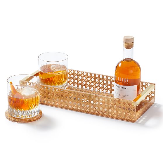 How to Make a Stylish, Cane-Back Serving Tray