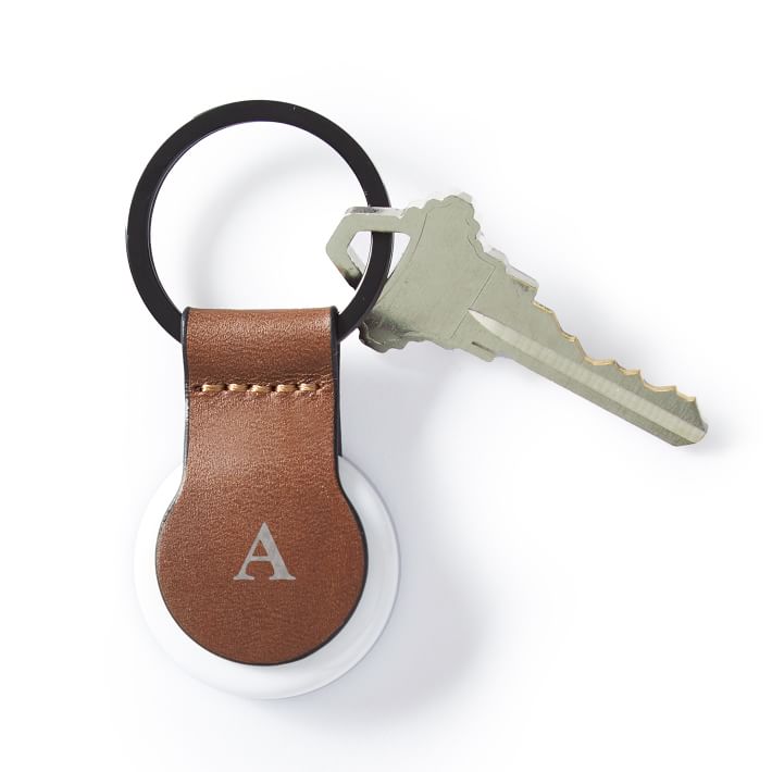 Leather Keychain Holder For Airtag