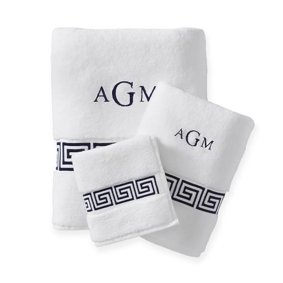 Greek best sale key towel