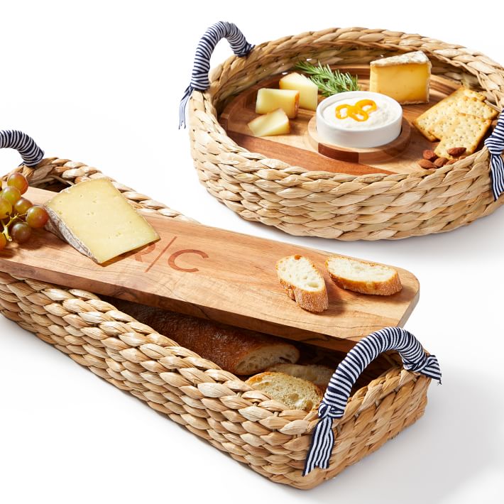 Outdoor Wooden Tray Cheese Serving Board Circle Trays Kayak Accessories for  Fishing