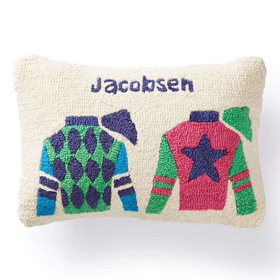 Hand Hooked Pillows Mark and Graham