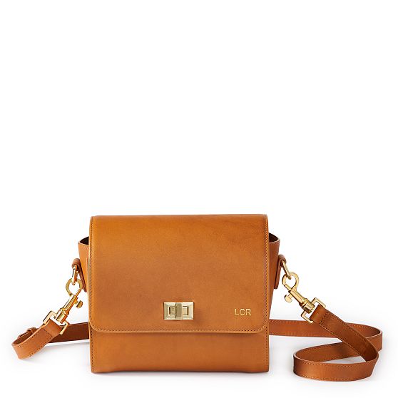 Hayden Leather Crossbody Camera Bag Mark and Graham