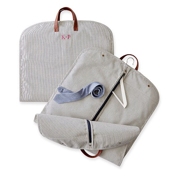 Monogrammed Kennedy Garment Bag Mark and Graham