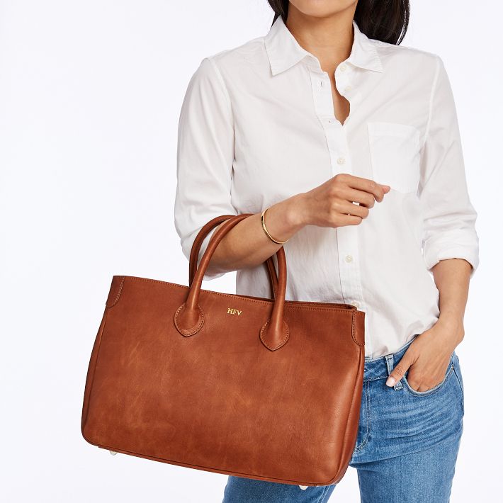 Elisabetta Slouch Leather Handbag