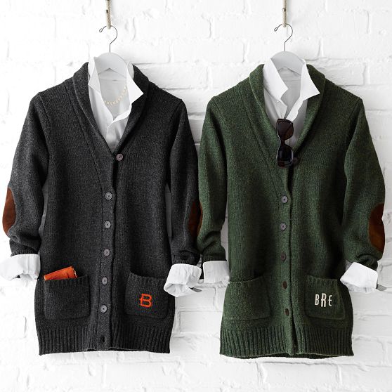 Classic Long Wool Cardigan