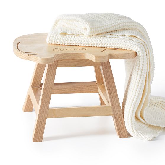 Cotton Cashmere Waffle Knit Baby Blanket