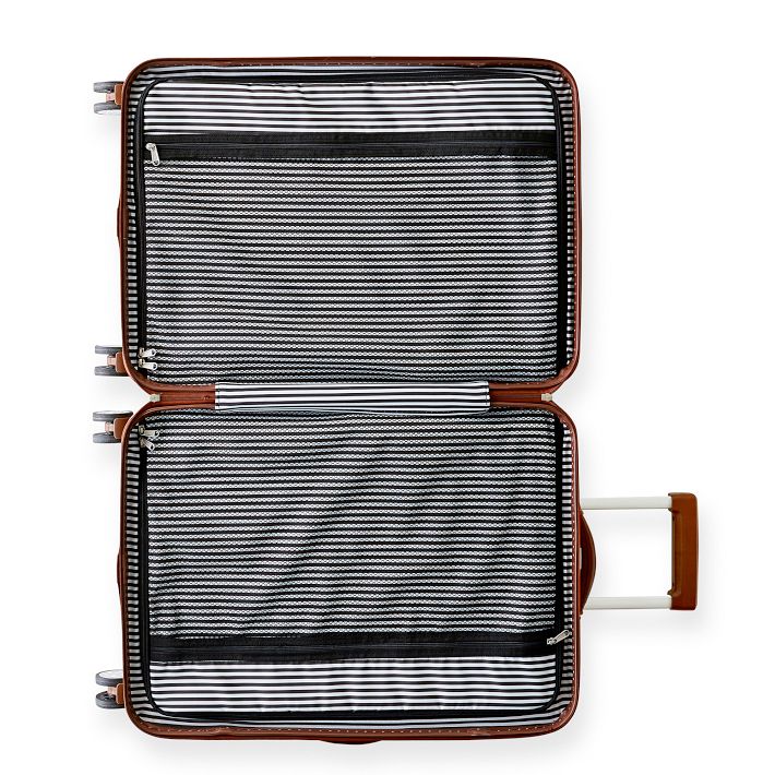 White and leather luggage new arrivals