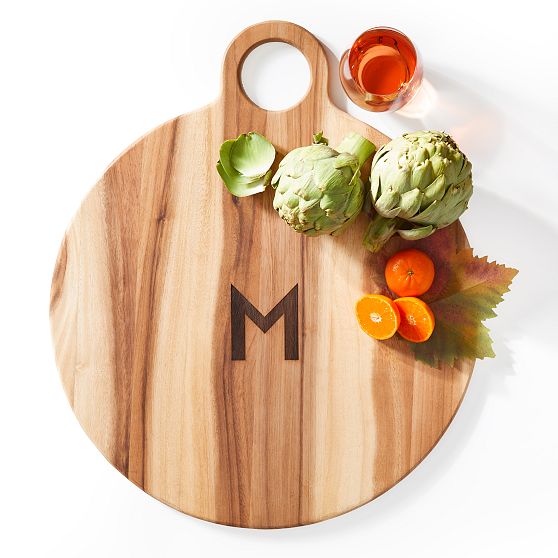 Acacia Wood Round Cheese Board