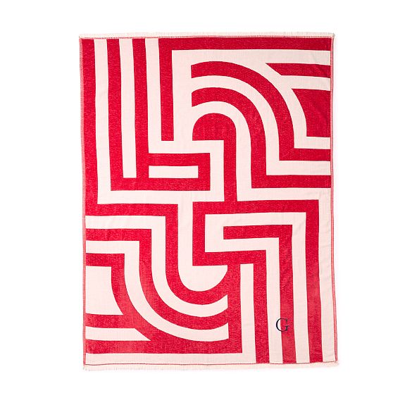 Johanna Howard Deco Cotton Throw Blanket