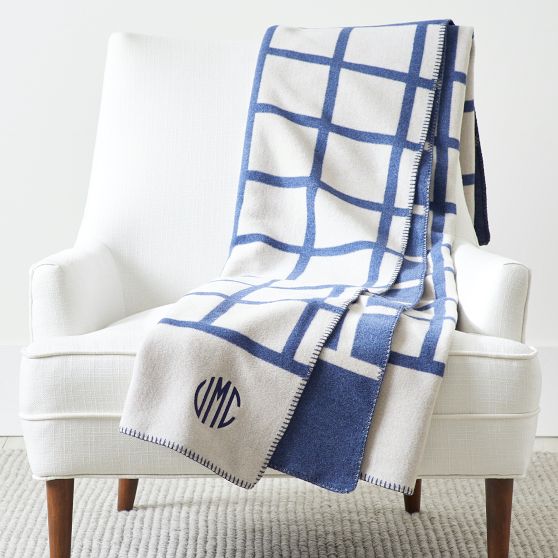 Johanna Howard Windowpane Throw Blanket