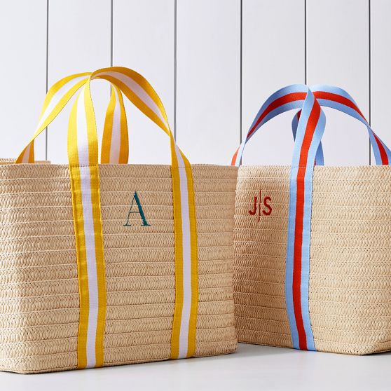 Mark and graham straw bag sale