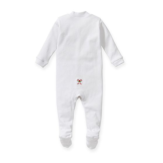 Embroidered Baby Footie