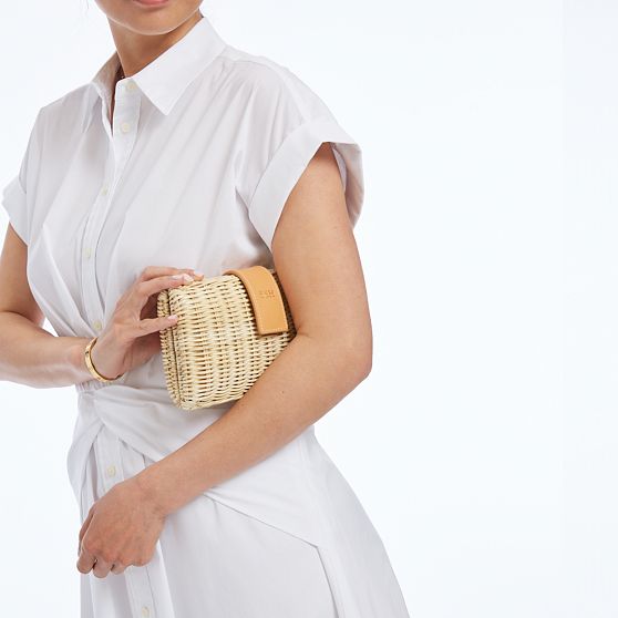 Kaia Wicker Clutch