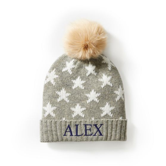 Kids Stars Pom Pom Hat&#160;