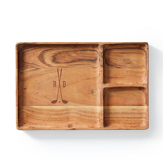 Acacia Valet Organizer Tray