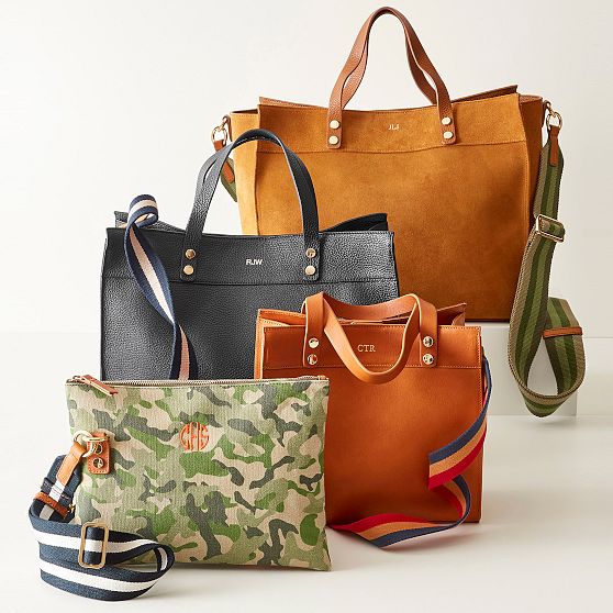 Essential Camo Canvas Zipper Crossbody