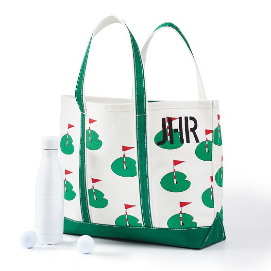 Printed Canvas Tote