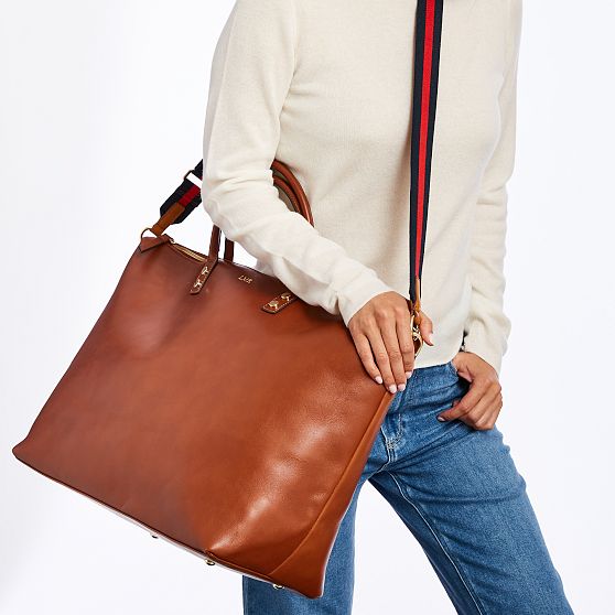 Essential Leather Weekender