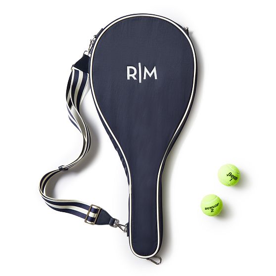 Sporty Stripe Tennis Racket Cover