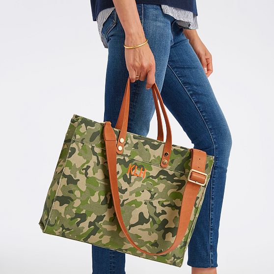 Essential Camo Canvas Tote