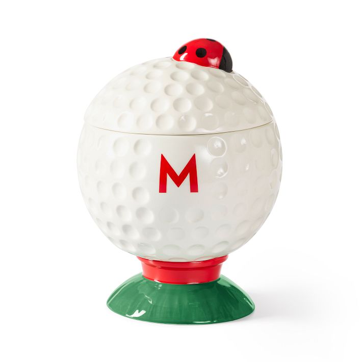 Golf Ball Ceramic Ice Bucket