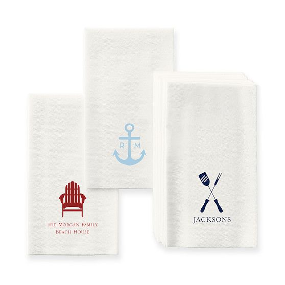 Letterpress Guest Towels