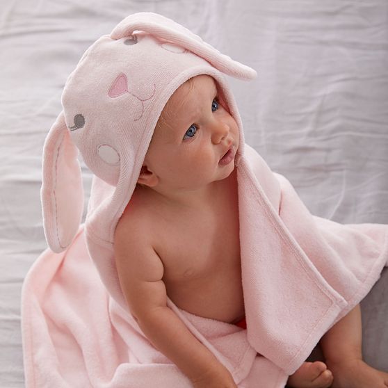 Pottery Barn Kids Baby Hooded Towel