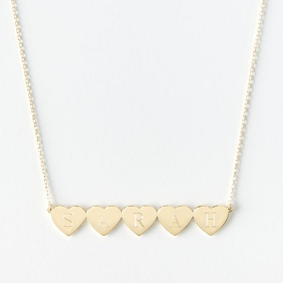 Sarah Chloe Love Count&#8482; Multi-Heart Necklace