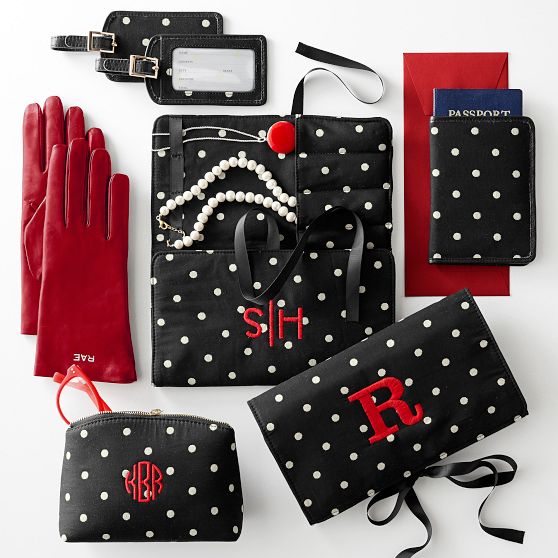 Polka Dot Travel Wallet