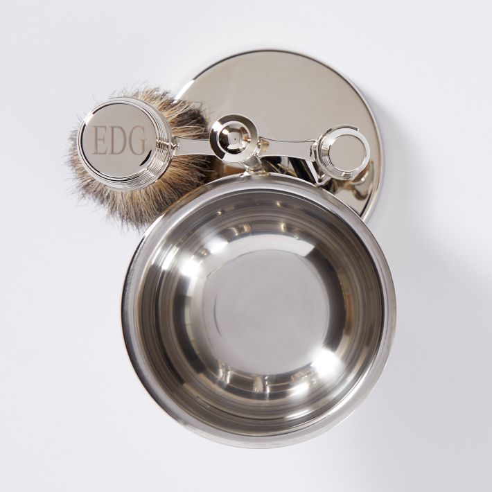 Silver Shaving Set