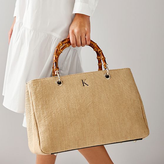 Bamboo Elisabetta Raffia Handbag