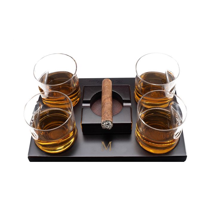 Cigar and Whiskey Gift Set