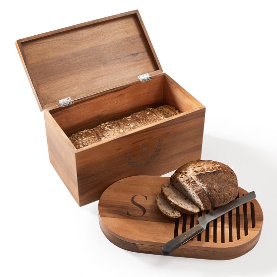 Wood Bread Box